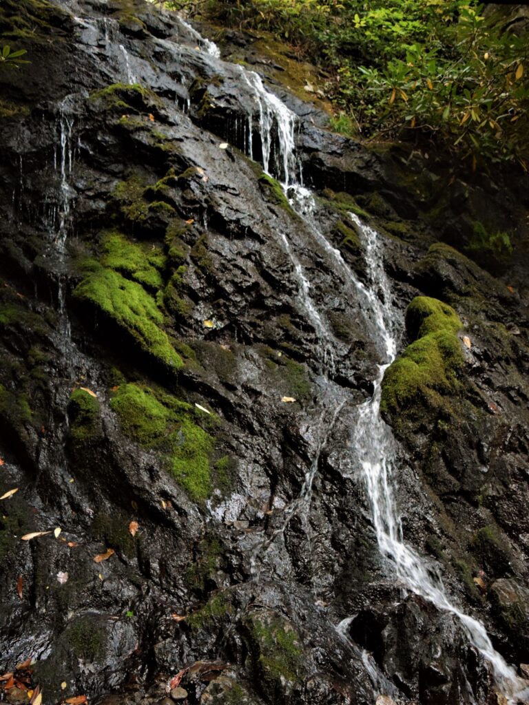 Smoky Mountain Fall Driving tour, waterfall