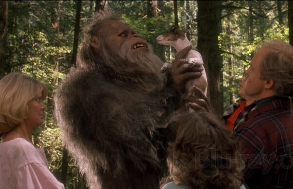 vintage creepy halloween movie classic 1980's monter bigfoot missing link comedy harry and the hendersons john lithgow