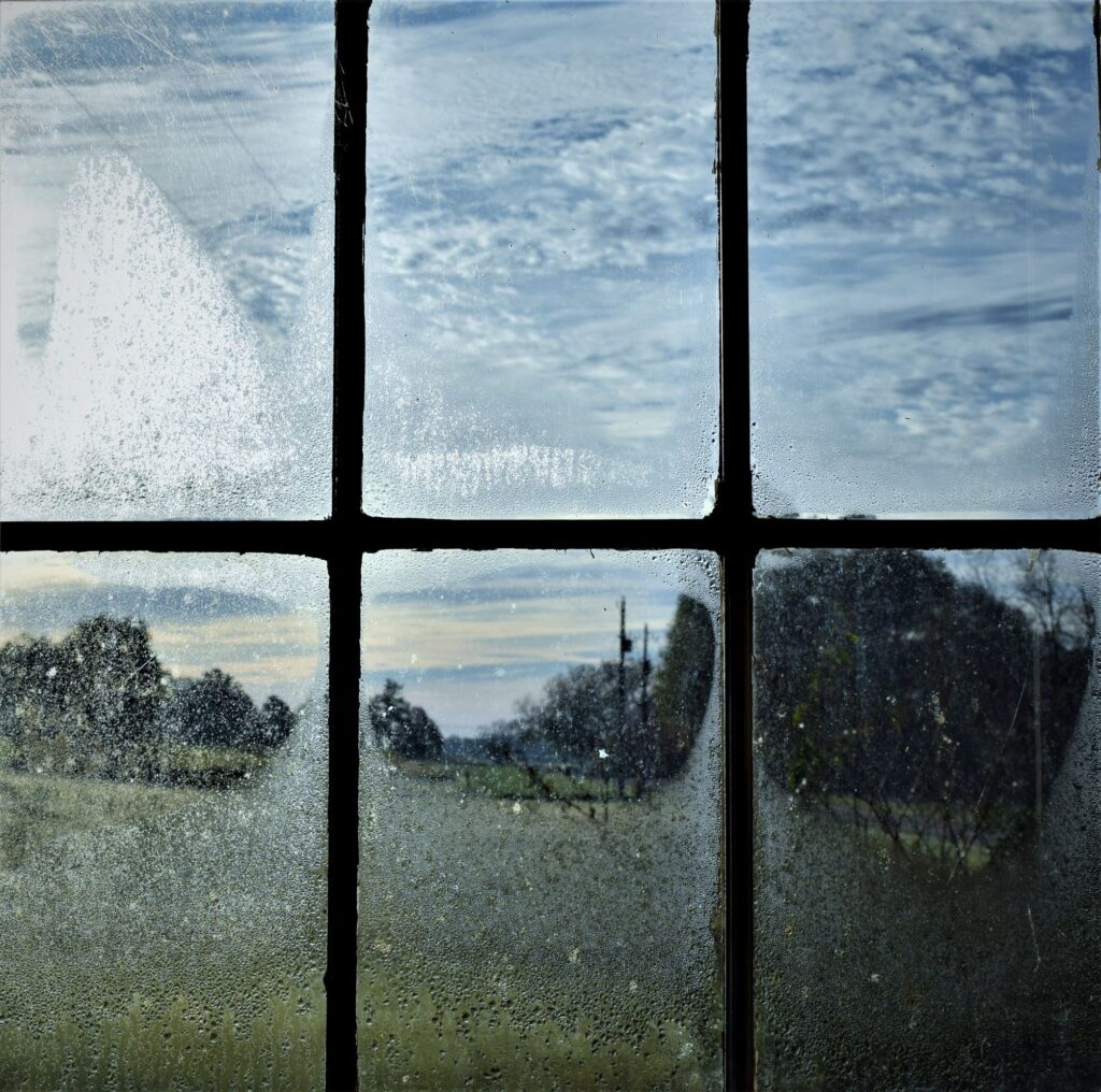 hello winter 3 ways, frosted windowpanes, cold, frozen landscape, blues and greens, farmhouse, the Gifts of Winter
