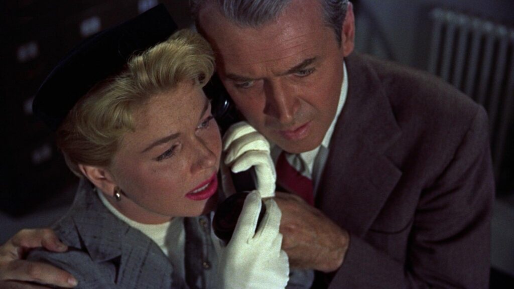 Creepy Classic Movie Binge, jimmy stewart doris day