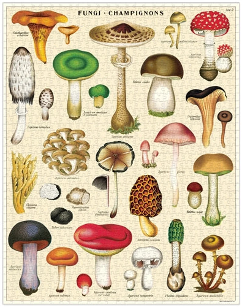 Holiday Gift Guide 2022 mushroom puzzle, slow living