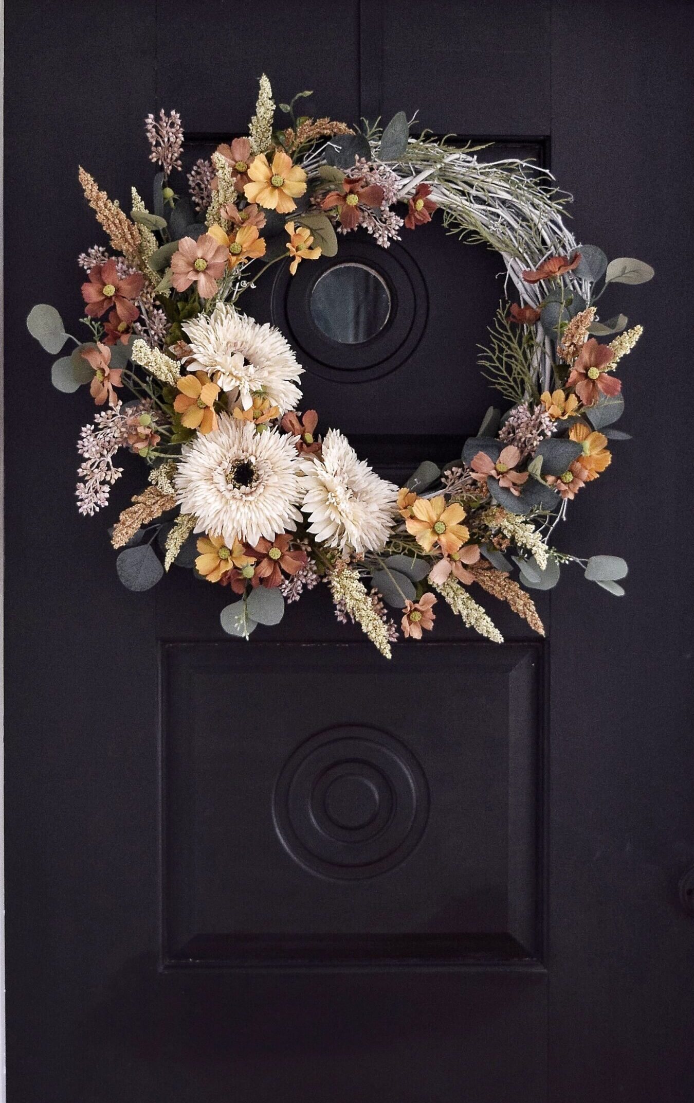 Wreathmaking 101: Handmade Fall Wildflower Wreath